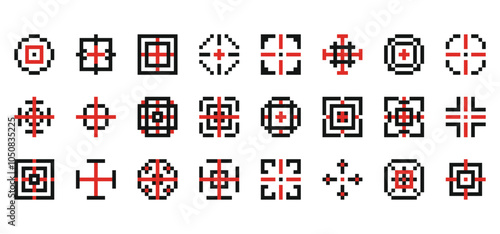 Pixel target icon.eps