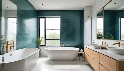 Wallpaper Mural Photo interior modern design room 3d illustration
 Torontodigital.ca