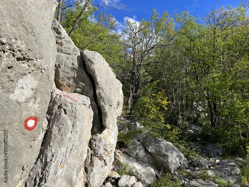 Mountaineering trails on Velebit and in Paklenica National Park (Starigrad, Croatia) - Bergsteigerwege auf dem Velebit und im Nationalpark Paklenica (Kroatien) - Planinarske staze na Velebitu photo