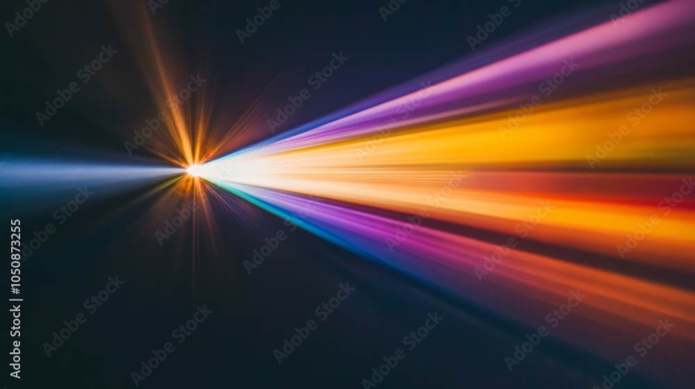 A spectrum of light beams converging into a single beam of white light, Signifying the unity and clarity achieved through diverse viewpoints, photography style A spectrum of light beams converging into a single beam of white light, Signifying the unity and clarity achieved through diverse viewpoints, photography style