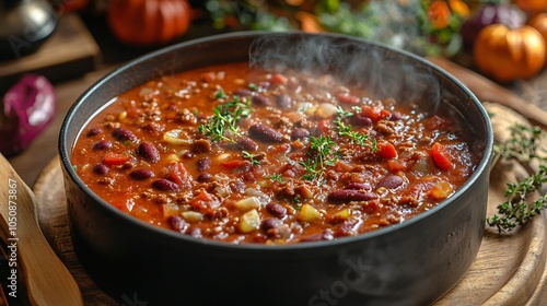 Traditional Texas chili 