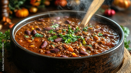 Traditional Texas chili 