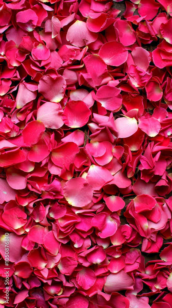 Pink Rose Petals Background Representing Love and Passion. Concept of Romantic Feelings, Floral Theme, love, passion, nature's beauty, Valentine's Day celebration. Vertical. Greeting card. Copy space Pink Rose Petals Background Representing Love and Passion. Concept of Romantic Feelings, Floral Theme, love, passion, nature's beauty, Valentine's Day celebration. Vertical. Greeting card. Copy space