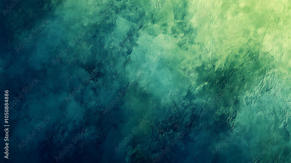 Fototapeta premium Digital technology banner featuring a green and blue texture background -