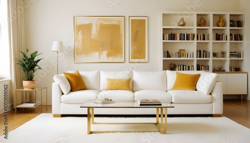 Wallpaper Mural Photo interior modern design room 3d illustration Torontodigital.ca