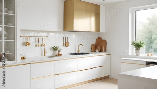 Photo interior modern design room 3d illustration