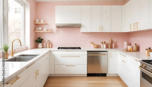 Photo interior modern design room 3d illustration