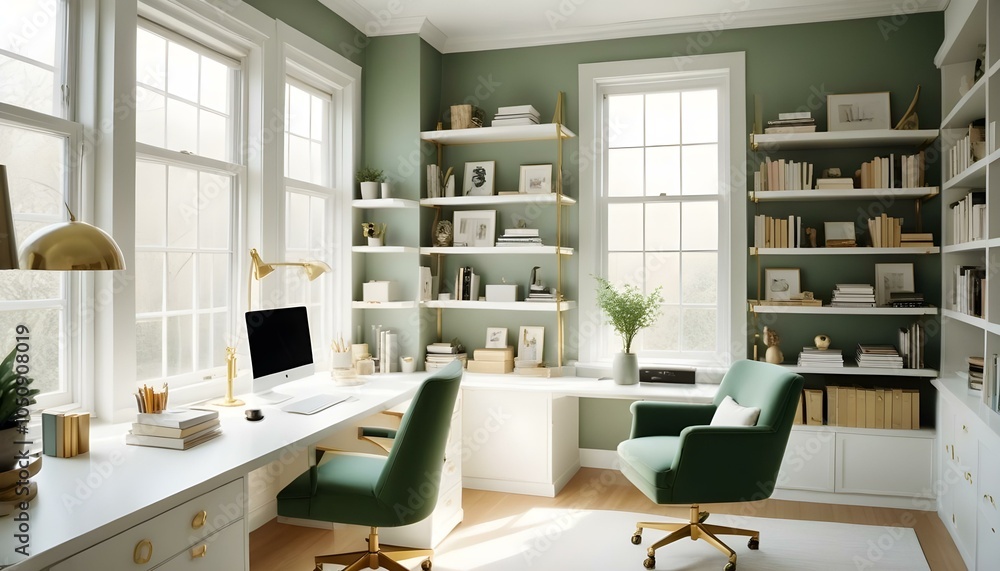 Photo interior modern design room 3d illustration Photo interior modern design room 3d illustration