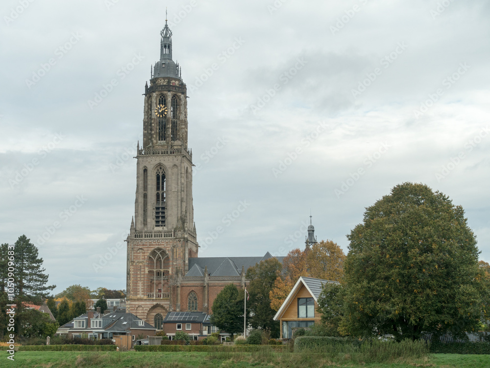 Fototapeta premium The Cunerakerk (Cunera Church) in Rhenen, the Netherlands