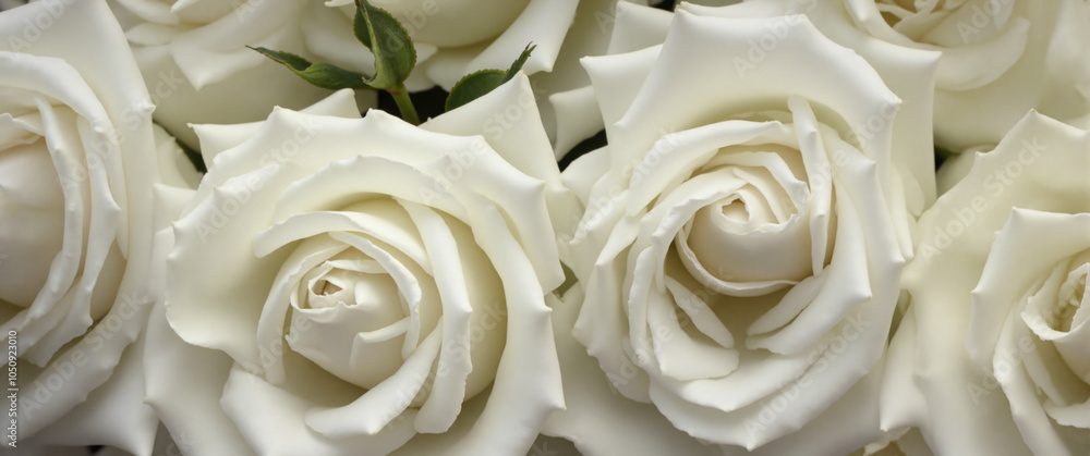 white rose close up. flowers background whith space for text overlay white rose close up. flowers background whith space for text overlay