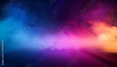 abstract colorful mist background with grain unfocussed ambient neon light modern minimal wallpaper