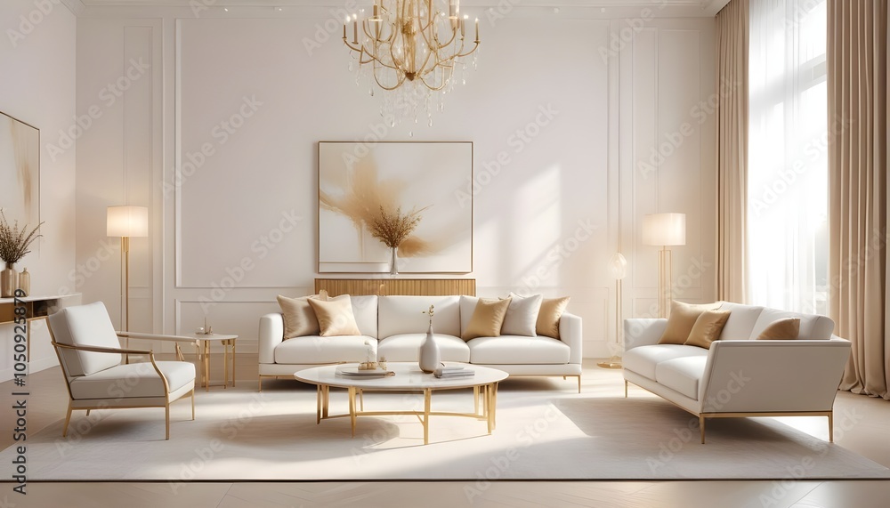 Fototapeta premium Photo interior modern design room