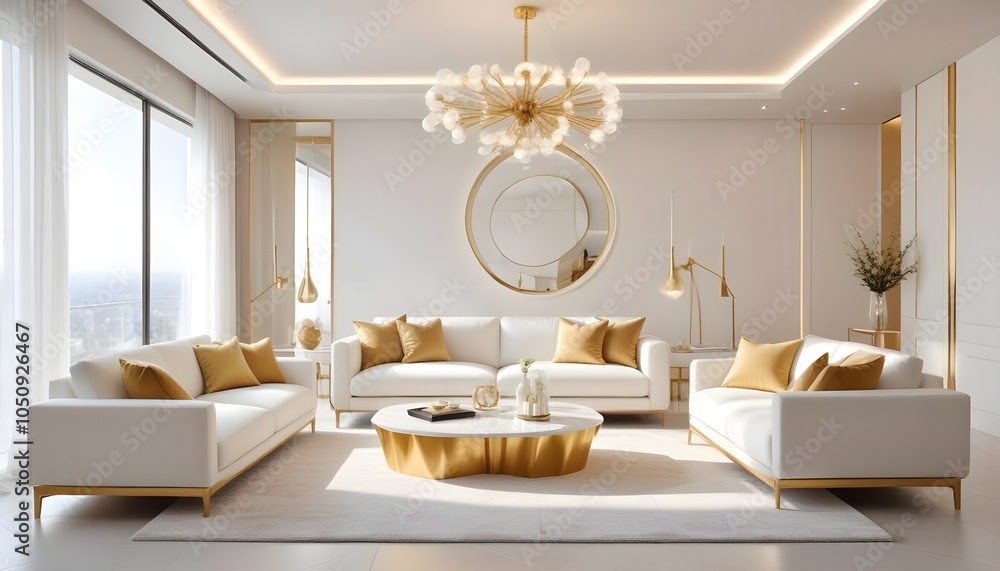 Fototapeta premium Photo interior modern design room 