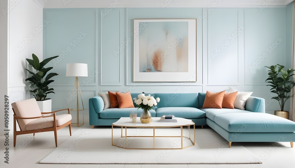 Fototapeta premium Photo interior modern design room 