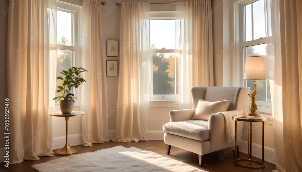 Fototapeta premium Photo interior modern design room 3d design 