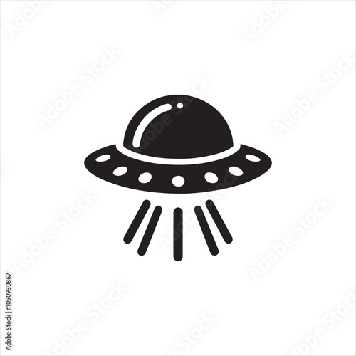 illustration of a ufo