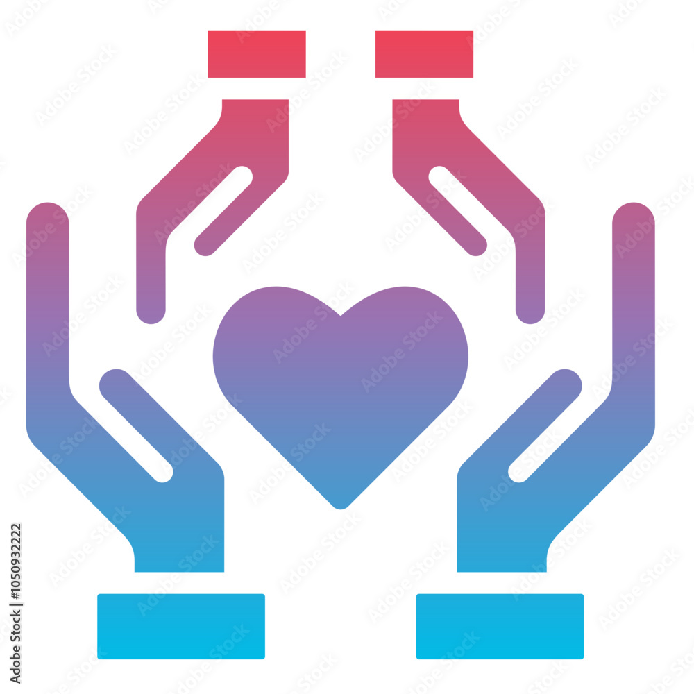 Fototapeta premium Compassion Icon