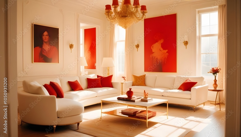 Fototapeta premium Photo interior modern design room