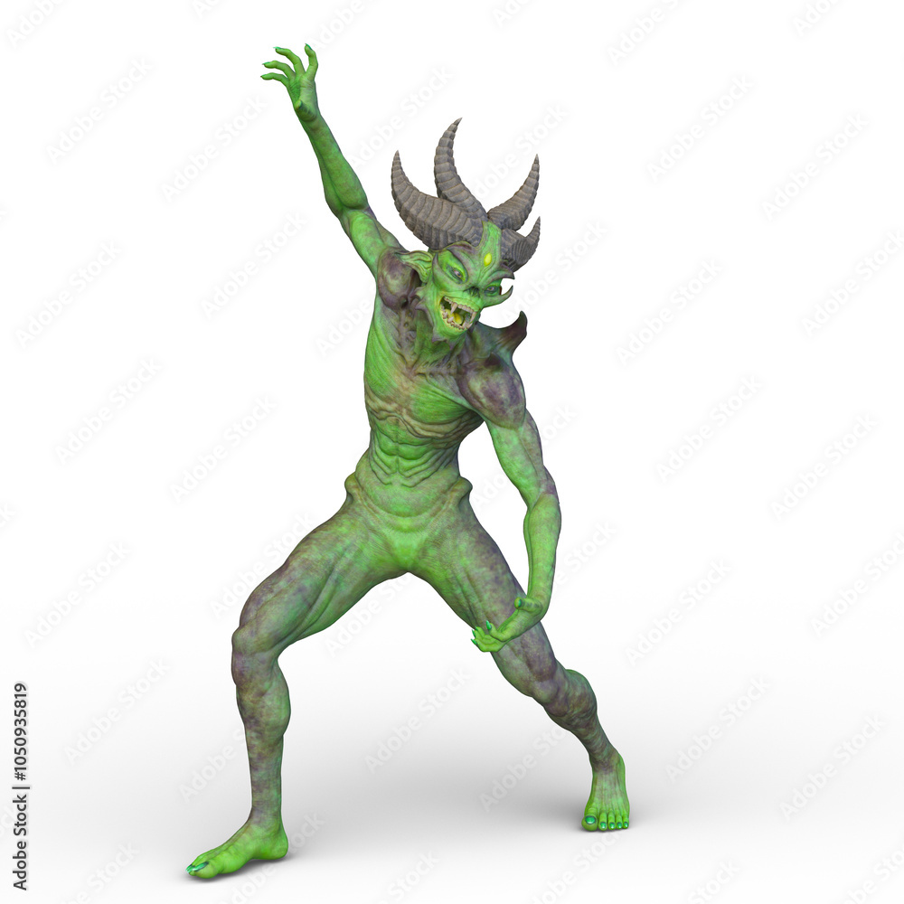Fototapeta premium モンスター 3DCGレンダリング