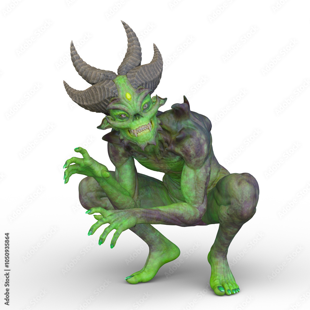 Fototapeta premium モンスター 3DCGレンダリング