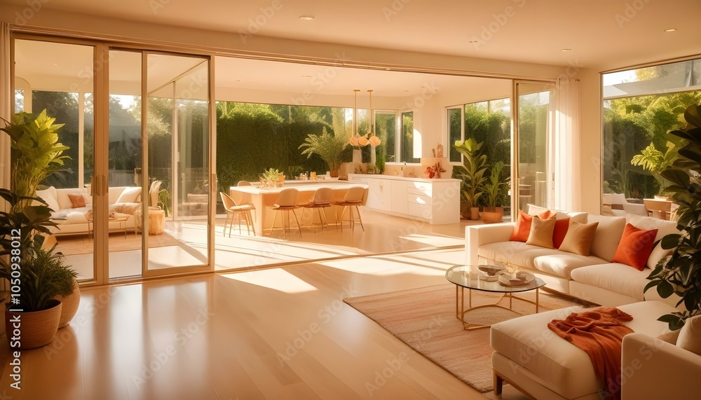 Photo interior modern design room 3d design Photo interior modern design room 3d design