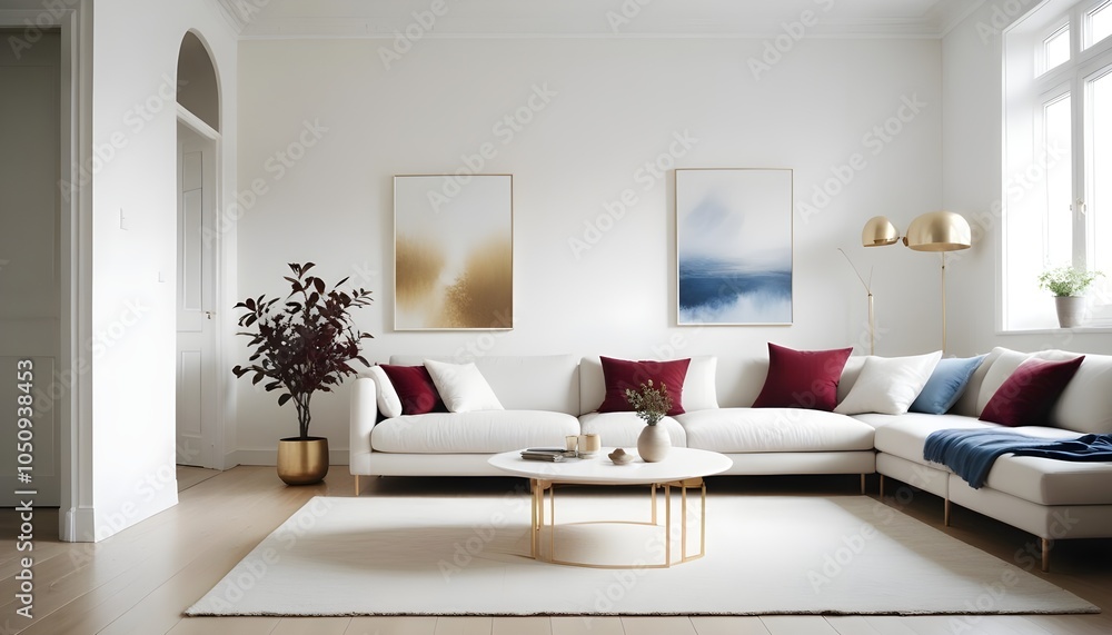 Fototapeta premium Photo interior modern design room