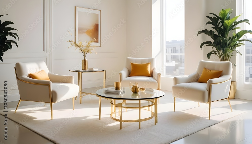 Fototapeta premium Photo interior modern design room