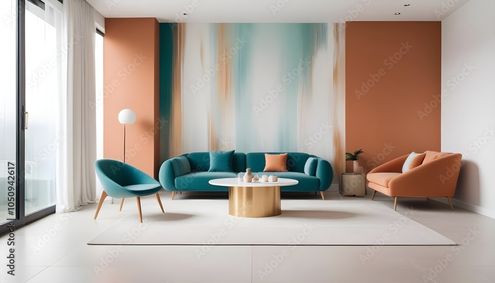 Photo interior modern design room Photo interior modern design room