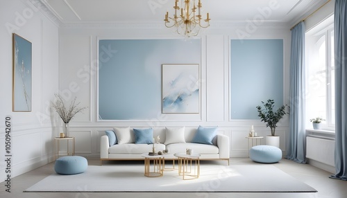 Photo interior modern design room 