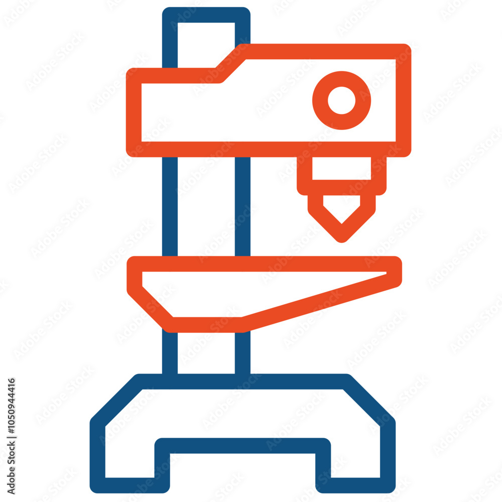 Naklejka premium Drill Machine Icon