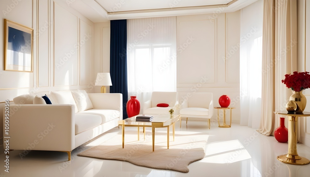 Photo interior modern design room 3d design Photo interior modern design room 3d design
