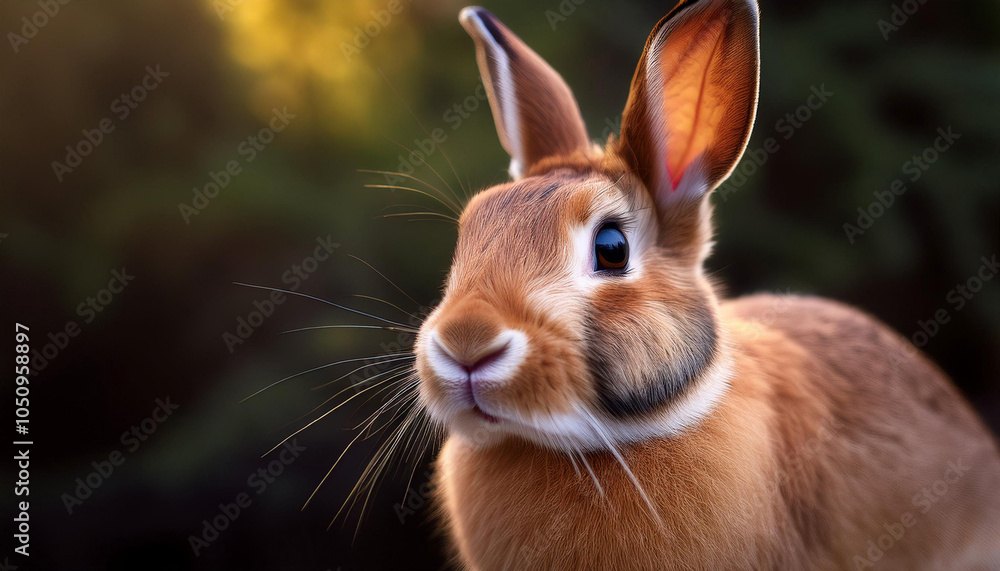 Fototapeta premium Close-Up of a Rabbit