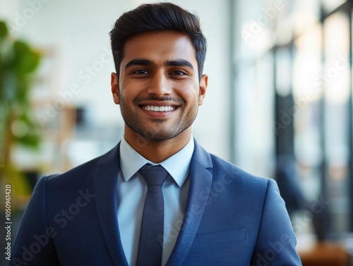 Professional Businessman in Suit