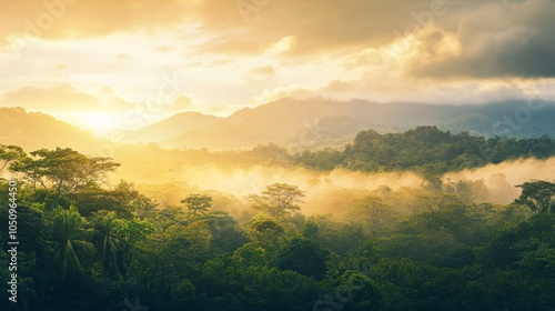 Environmental justice represented by a serene landscape where diverse flora and fauna thrive in harmony, Signifying conservation and biodiversity, photography style