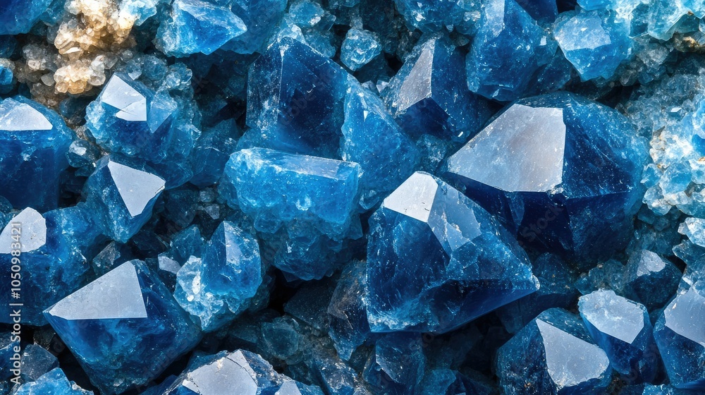 Blue Crystal Mineral Stone. Gems. Blue Crystal Mineral Stone. Gems.