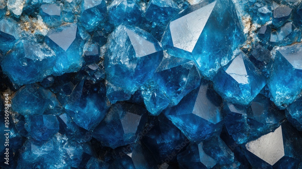 Blue Crystal Mineral Stone. Gems. Blue Crystal Mineral Stone. Gems.