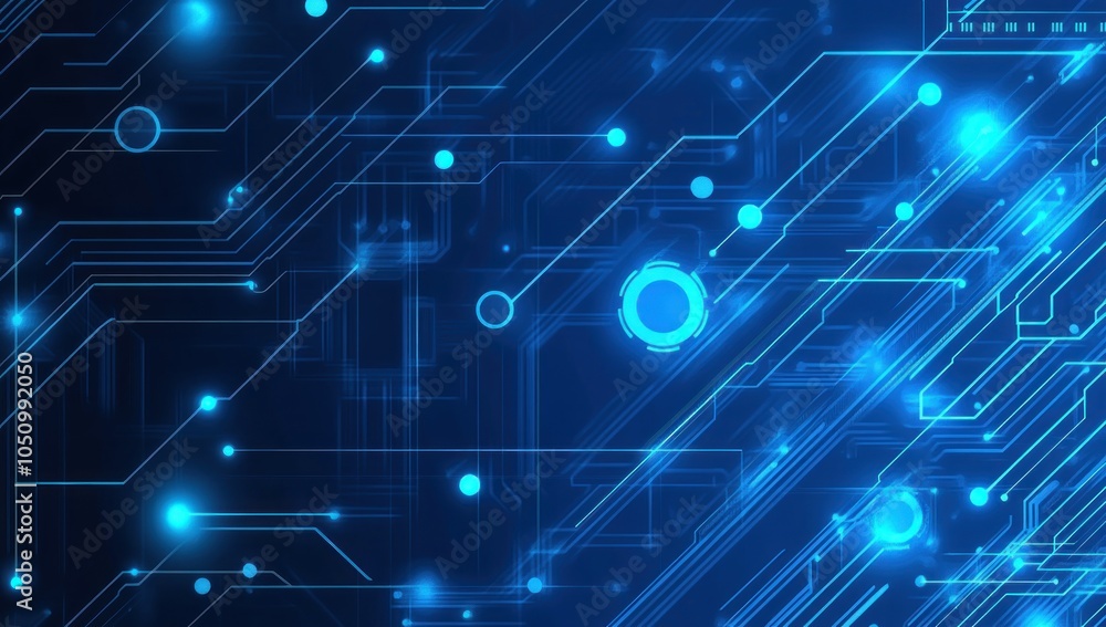 Abstract Futuristic Circuit Board Design Abstract Futuristic Circuit Board Design