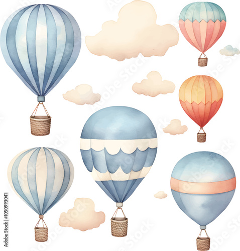 hot air balloon in sky