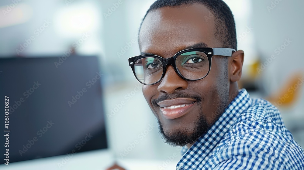 A wellgroomed man jotting down notes at his desk, focused on his work in a modern office setting. A wellgroomed man jotting down notes at his desk, focused on his work in a modern office setting.