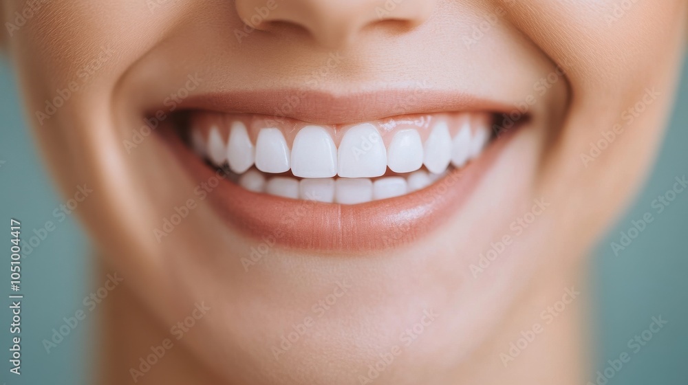 Genuine Smile with Dimples Up Close Genuine Smile with Dimples Up Close