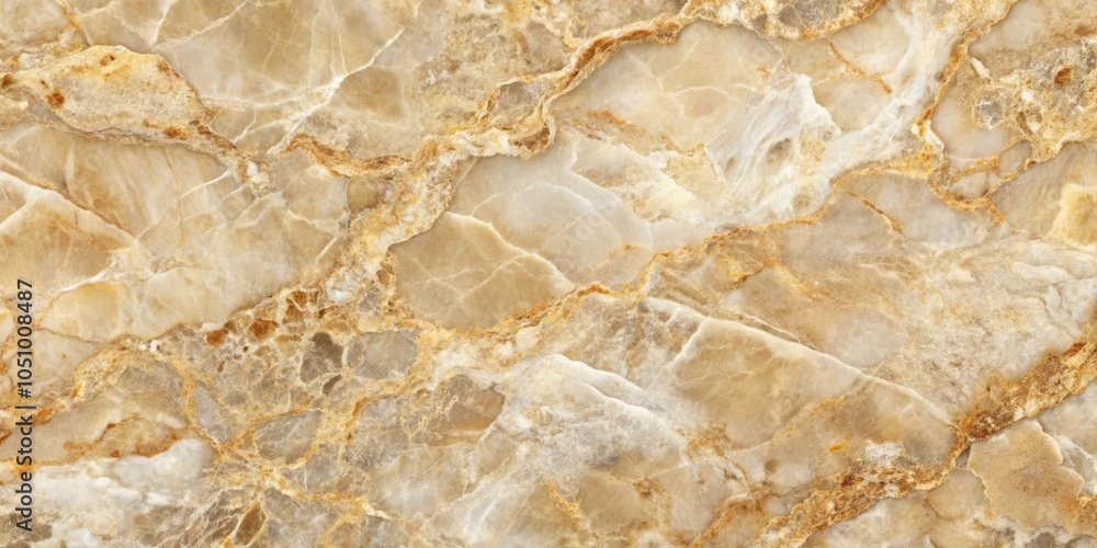 Creamy White and Gold Swirling Marble Texture with Intricate Veining Creamy White and Gold Swirling Marble Texture with Intricate Veining