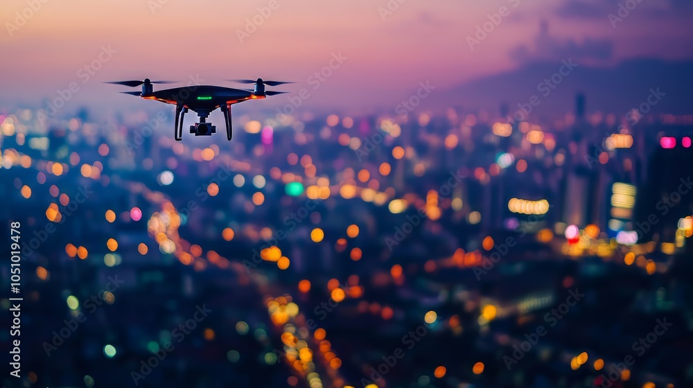 Drone passing over shimmering city lights at night hypermaximalist advertising photography hyper realistic fine detail Drone passing over shimmering city lights at night hypermaximalist advertising photography hyper realistic fine detail