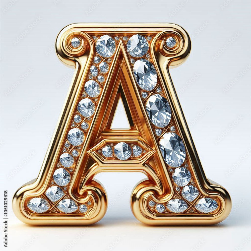 Alphabet big letter A. Alphabet big letter A.