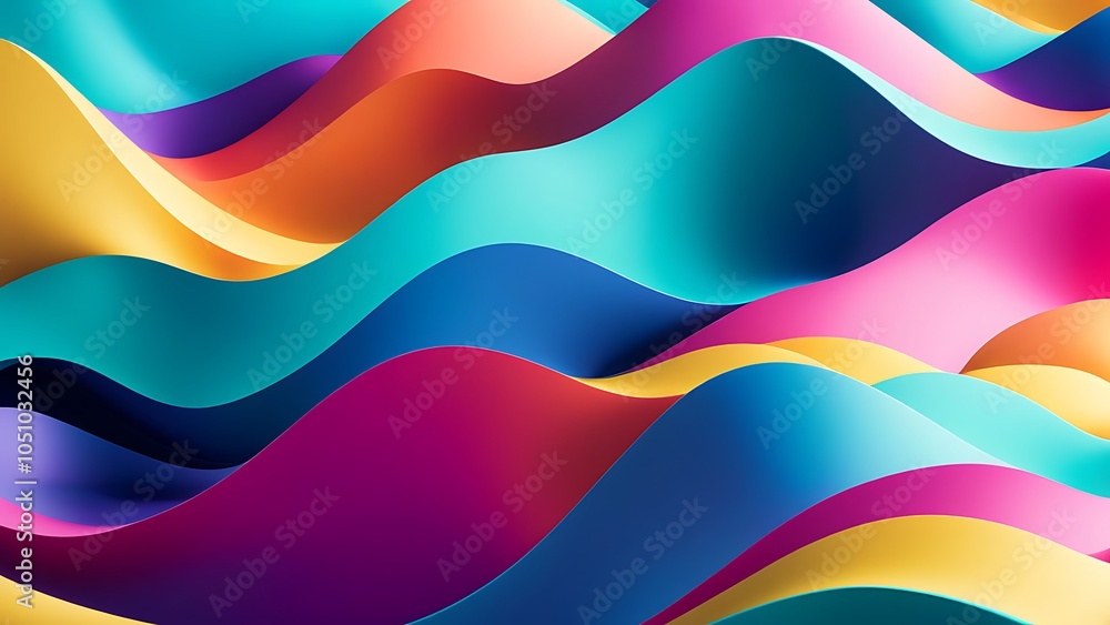 Obraz premium abstract rainbow background