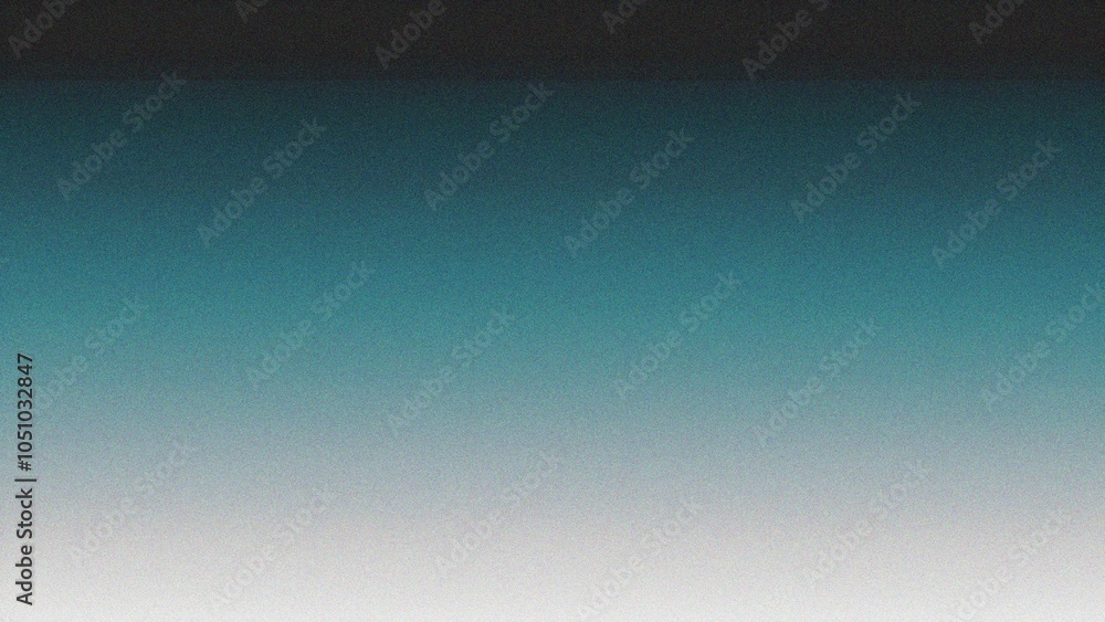 Obraz premium Blue grainy gradient abstract background, noise texture effect, banner poster header design