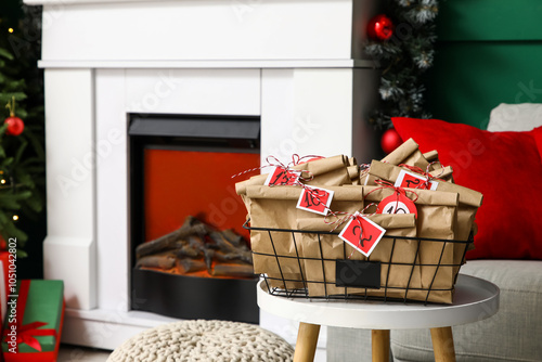 Christmas advent calendar w...