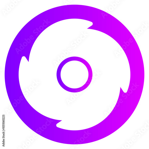 hurricane gradient icon