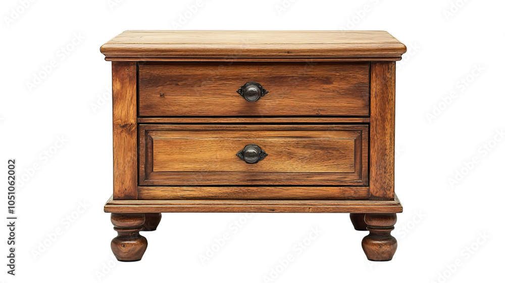 Nightstand isolated on white background Nightstand isolated on white background
