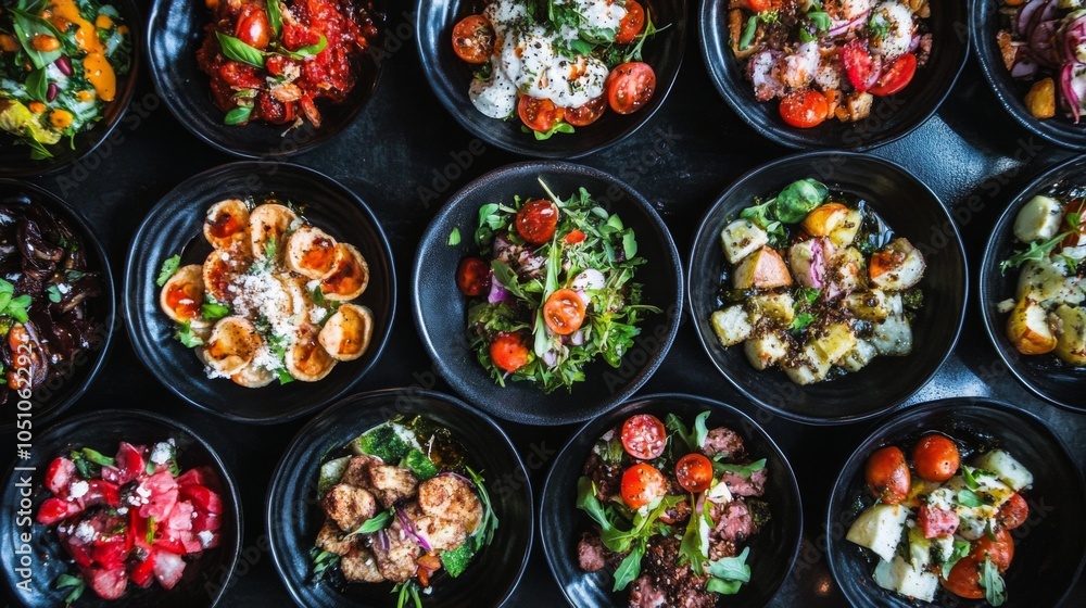Creative Eastern Salads with Seasonal Ingredients Creative Eastern Salads with Seasonal Ingredients