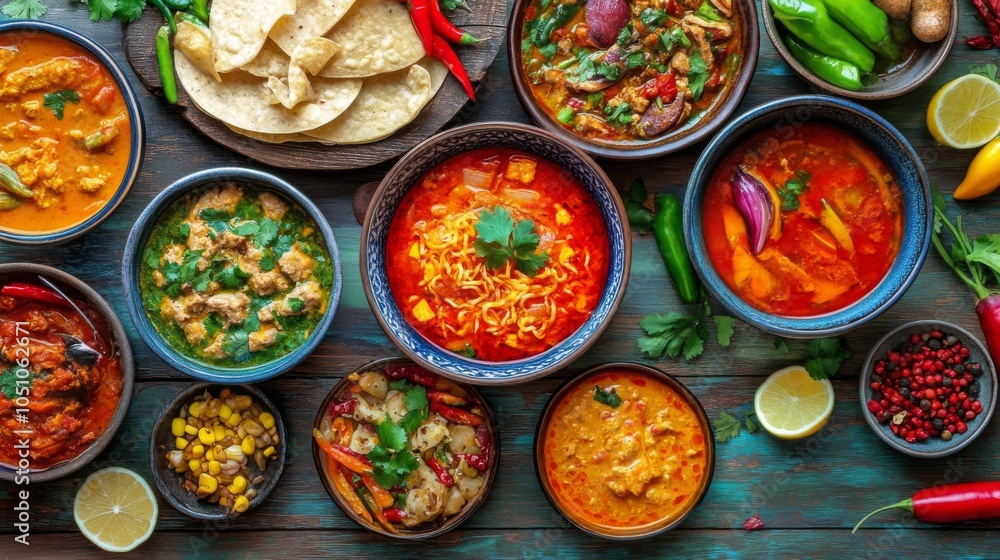Creative Flavors of Global Cuisine from Above Creative Flavors of Global Cuisine from Above